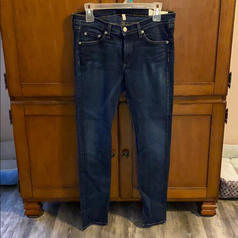 Rag & Bone dark skinny jeans. EUC.